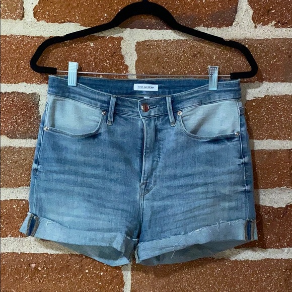 Good American Pants - Good American The Cut Offs Denim Shorts